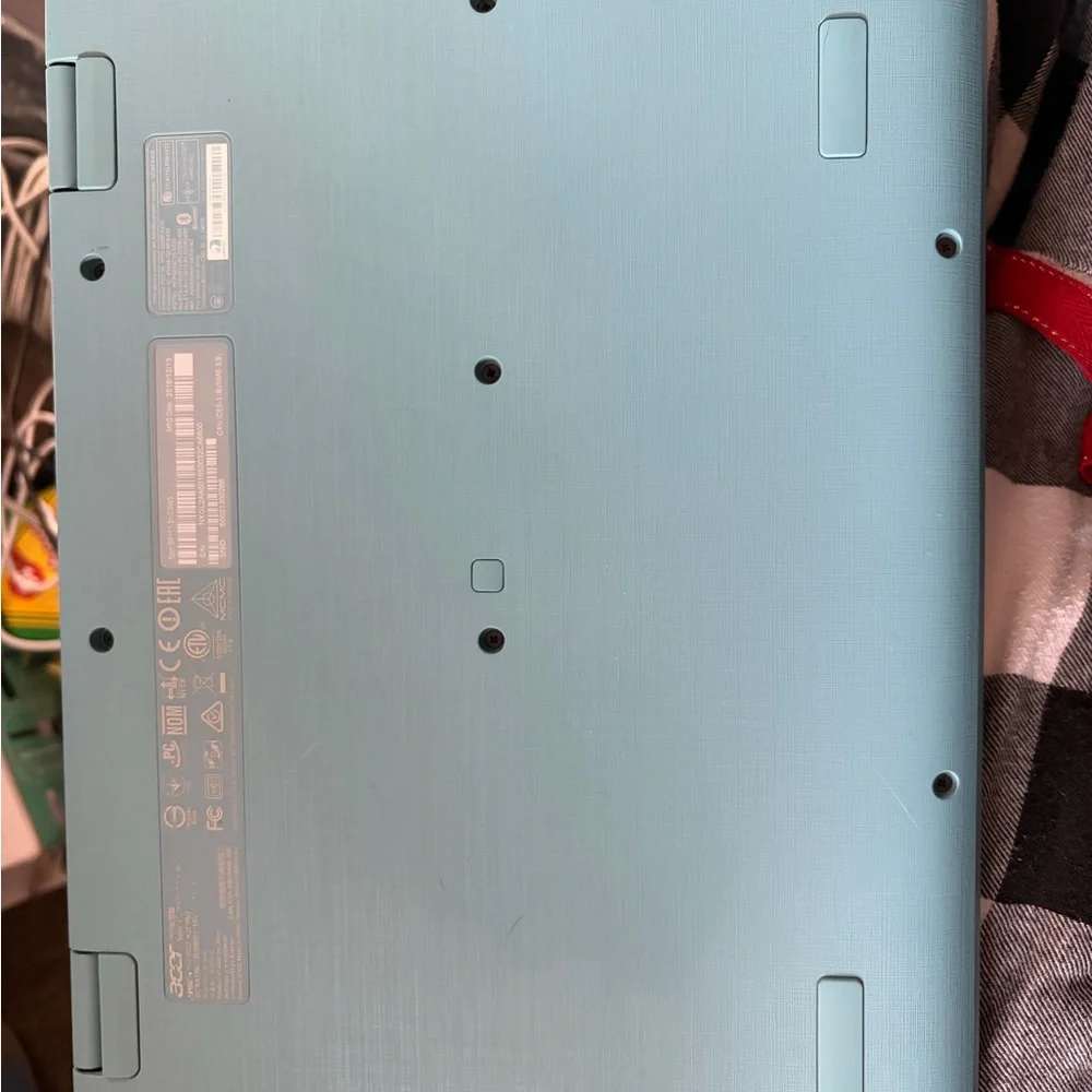Acer Light Blue Laptop - Touchscreen